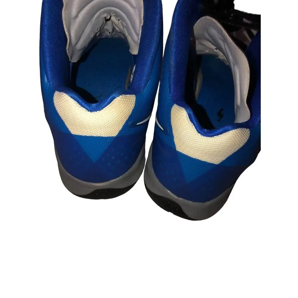 Nike Zoom Hyperenforcer Basketball Shoes Mens‎ Size 13 Eu 47.5 White 487786-100